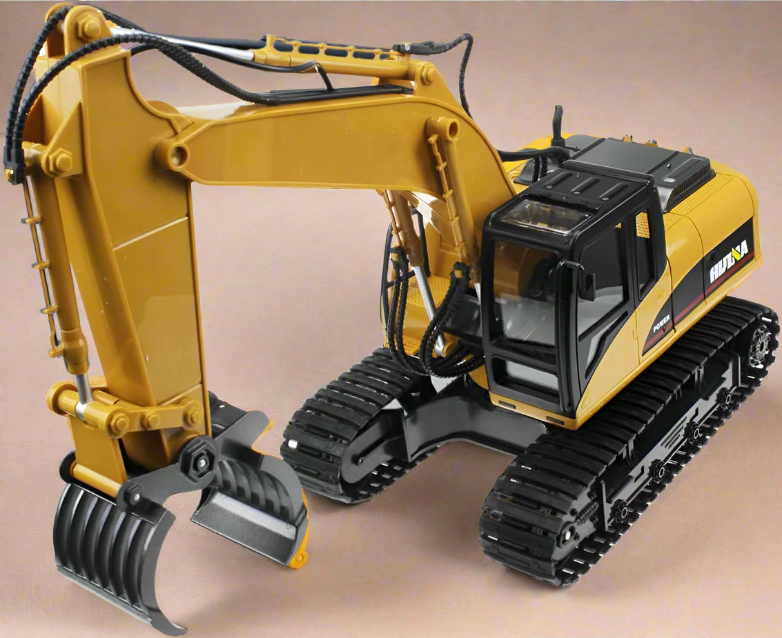 New 1:14 RC 16-Channel Demolition Grapple Excavator – Remote Control Construction Vehicle, Model 201563